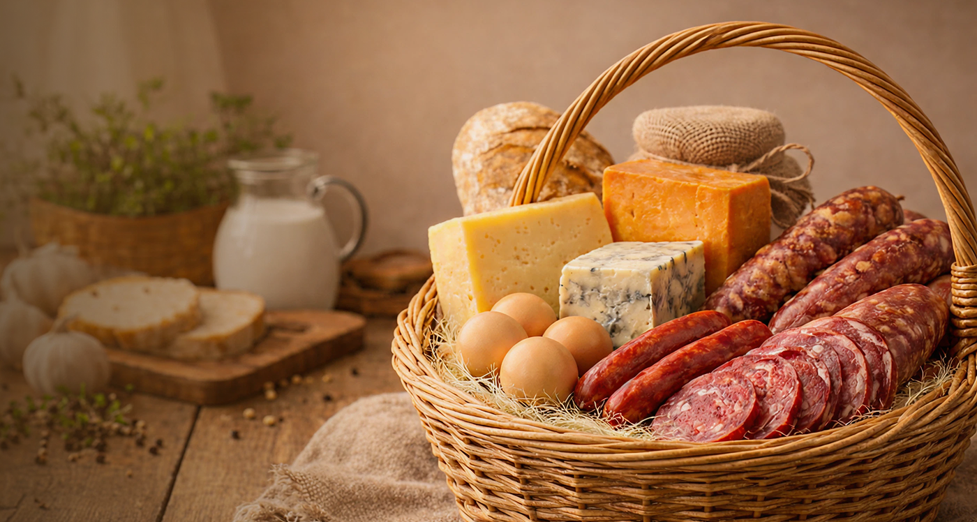 Корзина мясная